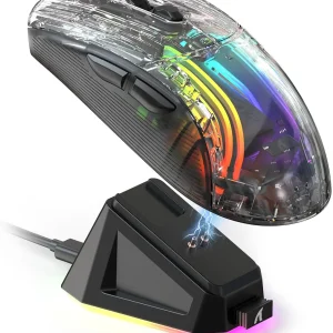 Wireless Gaming Mouse with RGB Light