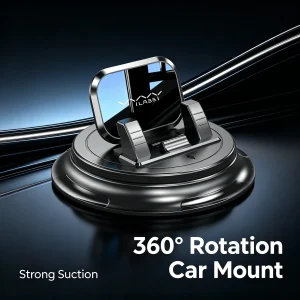 360° Rotating Car Mount Dashboard Phone Holder r