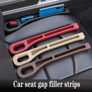 2Pcs Car Seat Gap Filler Side Seam Plug Strip Leak-proof  All Car Model Wallet Phone Holder